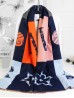 Reversible Cashmere Feeling Designer Print Premium Scarf